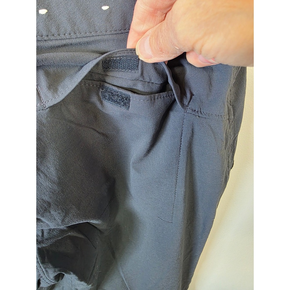 Columbia Saturday Trail II Women's Size 4 Gray Roll-Up Pants Omni-shield Hiking - Picture 7 of 9